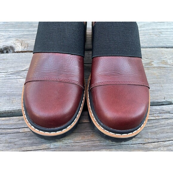 Sorel Joan Now Classic Loafers Women’s 9 Leather Chunky Slip On NL5036-681 - Picture 4 of 13